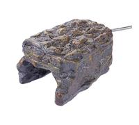 BABIBAOBEI Decorative Heating Stand Adjustable Temperature Control and Simulated Bark for Parrots Rest Area and Climbing Activity Bird Cage Decors