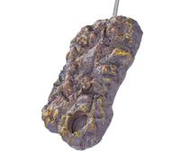 BABIBAOBEI Decorative Heating Stand Adjustable Temperature Control and Simulated Bark for Parrots Rest Area and Climbing Activity Bird Cage Decors