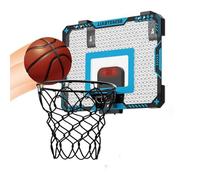 BABIBAOBEI Electronic Score Basketball Goal for Indoor Play Celebration Sounds 2 Game Modes Practice Challenge Enhancing Coordination Fun Coordination Toy
