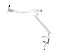 BABIBAOBEI Flexible Positioning Metal Observe Stand for 17 38 Inch Displays Lighting Structure Ergonomic Computer Desk Grip with Strong Aluminum Frame Space Saving Observe Mount