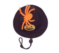BABIBAOBEI Halloween Cats Head Accessory Adjustable Rope Comfortable Cosplay Witch Hat For Dog Cats Festival Holiday Celebrations Pet Accessories Photo Props