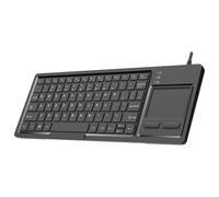 BABIBAOBEI Industrial 78 Waterproof Keyboard With Integrated Touchpad Water Resistant Mechanical USB For Office Use Numpad