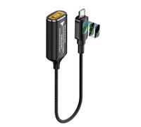 BABIBAOBEI Input To Type C Adapters Plug And Play Metal Housing Portable Converters For Digital Accessories Aluminum Alloy Type C Adapters