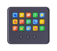 BABIBAOBEI International Corded Keyboard Ergonomic Layout Easy Design Reduces Hand Fatigue Comfortably Ergonomic Keyboard