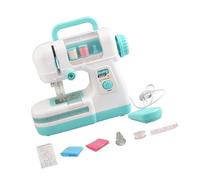BABIBAOBEI Kids Electric Pretend Play Sewing Machine Toy Realistic Simulation Design Safe Role Play Activity Hands on Learning Simulated Electric Sewing Machine