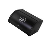 BABIBAOBEI Large Capacity Retro Bread Container with Roll Top Lid Iron Construction Bread Case for Kitchen Countertop Storage Retro Breads Box for Countertop