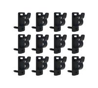 BABIBAOBEI Pack of 12 Common Cable Clip Holders Including Screws for Versatile Application on Different Materials Cord Holder
