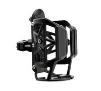 BABIBAOBEI Permanent Aluminum Waterbottle Mount For Motorcycles Flexible Rotation Modifiable Corner Accommodates 55 85mm Canisters Crisis Gear Storage Mountain Cycle Waterbottle Owner