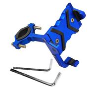 BABIBAOBEI Phone Holder For Scooter 360 Degree Rotating Motorcycle Handlebar Mounted Shockproof Stand Holder Cellphone Cradles Motorcycle Phone Mount With Waterproof Design