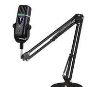 BABIBAOBEI Plug and Play USB Condenser Microphone Active Noise Cancelling Studio Podcast Streaming Singing Accessories Portable Microphone