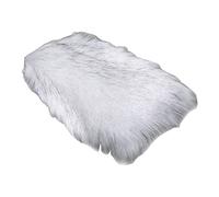 BABIBAOBEI Plush Sheepskin Center Console Cover Furry Warm Wool Truck SUV Furry Armrest Cover Car Accessories Armrest Protector For Sofa Chair Truck Recliner Ethnic Print