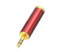 BABIBAOBEI Professional 6.35mm To 3.5mm Stereo Converters Metal Interfaces Seamless Device Compatibility Metal Sound Connectors