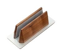 BABIBAOBEI Professional Desktop Laptop Stand for Programmers and Designers Offering Stability Cooling and Adjustable Wood Stand