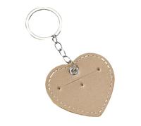 BABIBAOBEI PU Leather Keycard Protector Keyring Handbags Access Card Sleeve with Distinctive Charm for Easy Identification Minimalist Keycard Organizers
