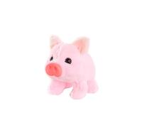 BABIBAOBEI Safe Plush Interactive Companion Pigs with Simulation Sound Emotion Sensory Development Electric Pet for Kids Parent Child Interaction Toy