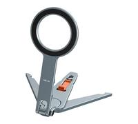 BABIBAOBEI Small Phone Mount Tripod Double Cold Shoe Expansion Port Aluminum Bracket for Camera Microphones & LED Lights Portable Aluminum Phone Tripod