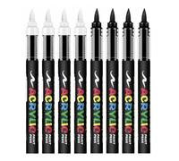 BABIBAOBEI Soft Tip Watercolor Markers Highlighter Drawing Pen Artist Pen for Childrens Artwork and Handcraft Decorations Art Drawing Pens