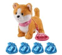 BABIBAOBEI Soft Touch-Sensing Plush Toy with Mimic Voices for Entertainment and Educational Play Interactive Pet Plush Toy