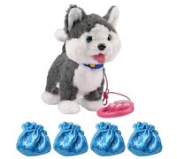 BABIBAOBEI Soft Touch-Sensing Plush Toy with Mimic Voices for Entertainment and Educational Play Interactive Pet Plush Toy