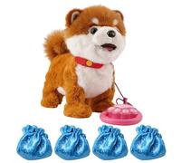 BABIBAOBEI Soft Touch-Sensing Plush Toy with Mimic Voices for Entertainment and Educational Play Interactive Pet Plush Toy