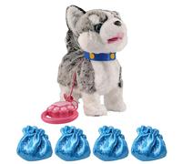 BABIBAOBEI Soft Touch-Sensing Plush Toy with Mimic Voices for Entertainment and Educational Play Interactive Pet Plush Toy