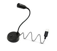 BABIBAOBEI USB/3.5mm/Type C Conference Microphone Noise Canceling Design Instantly Mechanical Mute Function Omnidirectional Pickup USB Plugs And Play Microphone