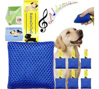 BabieDtOyG Dog Scented Training Set with Squeaky Sound, Interactive Nose Work Toy for Dogs, Hide and S ragrance Games, Mental Stimulation, Anxiety Relief and Obedience Training for