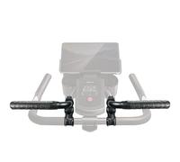BabieDtOyG Handlebar Extender for Peloton Indoor Exercise Bikes, 1 Pair of Ultimate Handlebar Extension of Peloton Accessories (Bull-Horn (with Black Tapes))