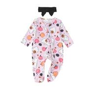 Babies Boy Halloween Outfit Spider Embroidered Bow Tie Pumpkin Dinosaur Prints My First Outfits Long Sleeve Hoodie Bat Skeleton Costumes for Unisex Baby 0-24 Months Infant Purple