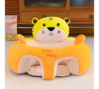 Babies Learn to Sit On The Sofa Stool, Train to Sit On The Stand-up Cushion, and The Baby Learns to Prevent Falling and Rolling