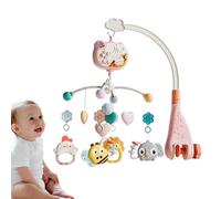 Babies Mobile for Crib - Musical Crib Mobile with Projector, Removable Nursery Mobile Toy | Crib Bassinet Mobile for Toddler Boys and Girls, Rotating Baby Soother with Music, Lights, Sleep Aid