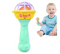 Babies Rubber Rattle - Colorful Baby's Rattles, Multifunctional First Teething Toys | Hand Development Sensory Toys with Brightly Colored Colors, Teether for Babies Ages 0-1 Years Old