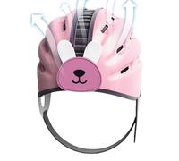 Babies Safety Hat | Adjustable Crawling Baby Hat | Expandable Anti-Collision Hat for 6-24 Months | Soft, Cute, Protective Hat for Crawling and Walking Babies, Head Protection Pink