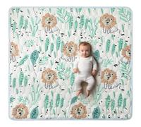 Babihiior Play Mat, Baby Play Mat, 71'' x 59'' Play Mat for Playpen, Play Mat for Babies 0-6 Months, Non-Slip One-Piece Crawling Playpen Mat