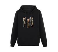 BABIKU Maze Runner Minho Thomas Newt Men's Hoodies Unisex Black Sweatshirts L