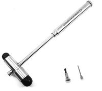 Babinski Buck Hammer, Neurological Hammer Diagnostic Neurological Examination Wiith Pin & Brush (Black)