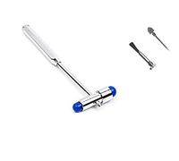 Babinski Buck Hammer, Neurological Hammer Diagnostic Neurological Examination Wiith Pin & Brush (Blue)