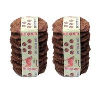 Babique Original Cow Dung for Hawan, Pujan & Religious Purpose (Round, 13cm.) (Pack of 10)