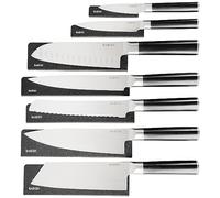 Babish High-Carbon 1.4116 German Steel 14 Piece Full Tang Forged Knife Set W/Sheaths