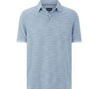 BABISTA Korlin Men's Polo Shirt | With polo collar and button placket - mottled, multi-coloured yarn, chest pocket with embroidery, leisure and casual style up