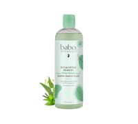 Babo Botanicals Eucalyptus Remedy 3 in 1 Shampoo Bubble Bath & Wash with Eucalyptus, Rosemary & Peppermint Vapours for Babies, Children or Sensitive Skin, EEC Verified 45ml