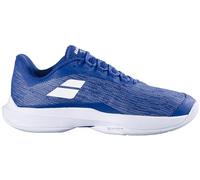 Babolat 2, Jet Tere All Court Men's Tennis Shoes, Support, Cushioning, Active Flexion, Ortholite Breathable Sole, French Brand-Mombeo Blue, Size EU 42, 8 UK