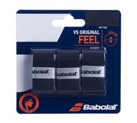 Babolat 2 Packs of 3 Overgrip Vs Original Black