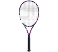 Babolat - Boost Aero Pink Tennis Racket for Adults - Lightweight Racket for Women - Strung and Graphite Frame for Lightness and Power when Playing - Size 2 - Colour: Grey/Pink