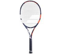Babolat - Boost Drive Tennis Racket Model Grip 2 Blue Orange White Lightweight Graphite Frame Large Playing Field String Pattern 16 x 19 for Casual Players Who Want to Improve Slightly