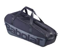 Babolat Cross Short Sports Bag, 40 Litre, Black, 2 Main Compartments, Accessories Pockets, Back Carry, Heavy Duty and Water-Repellent Material, for 6 Unisex Adult Rackets