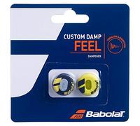 BABOLAT Custom Damp X2 Vibration dampener - Black - (Negro Amarillo), UNIQ