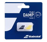 BABOLAT FLAG DAMP X 2 Vibration dampener - Black - (Negro Amarillo), UNIQ