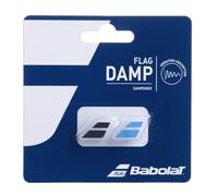 BABOLAT FLAG DAMP X 2 Vibration dampener - Black - (Negro Azul), UNIQ