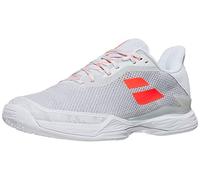 Babolat Jet Tere Cly Womens Tennis Shoes White/Coral 8